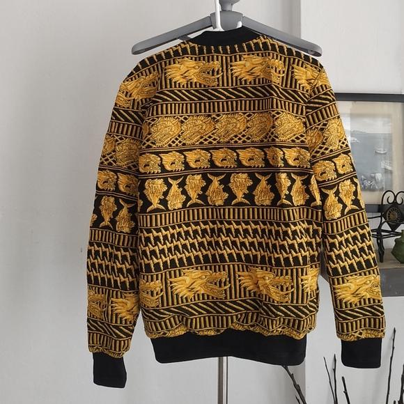 Zara Jacquard Bomber Dragon Jacket Small - Picture 9 of 13